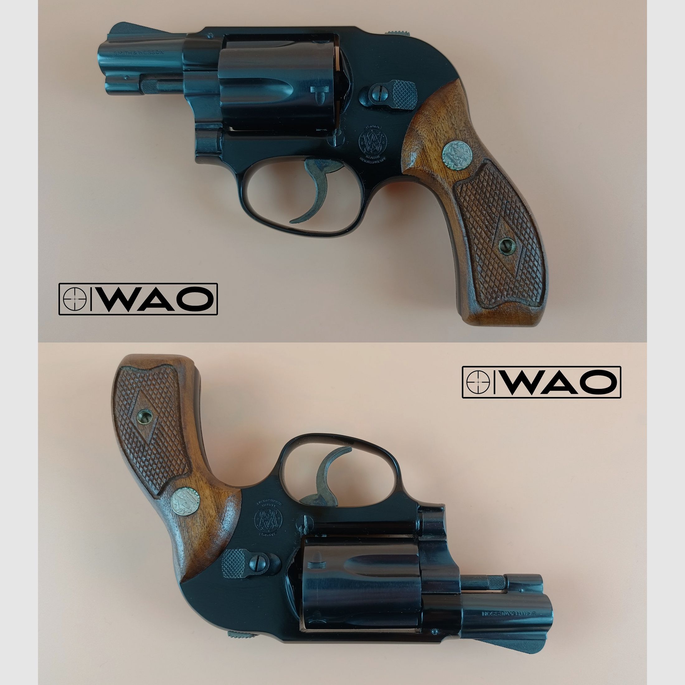 Smith & Wesson Mod. 38 Airweight Bodyguard, Kal. .38 Special *Sammler-Exponat*