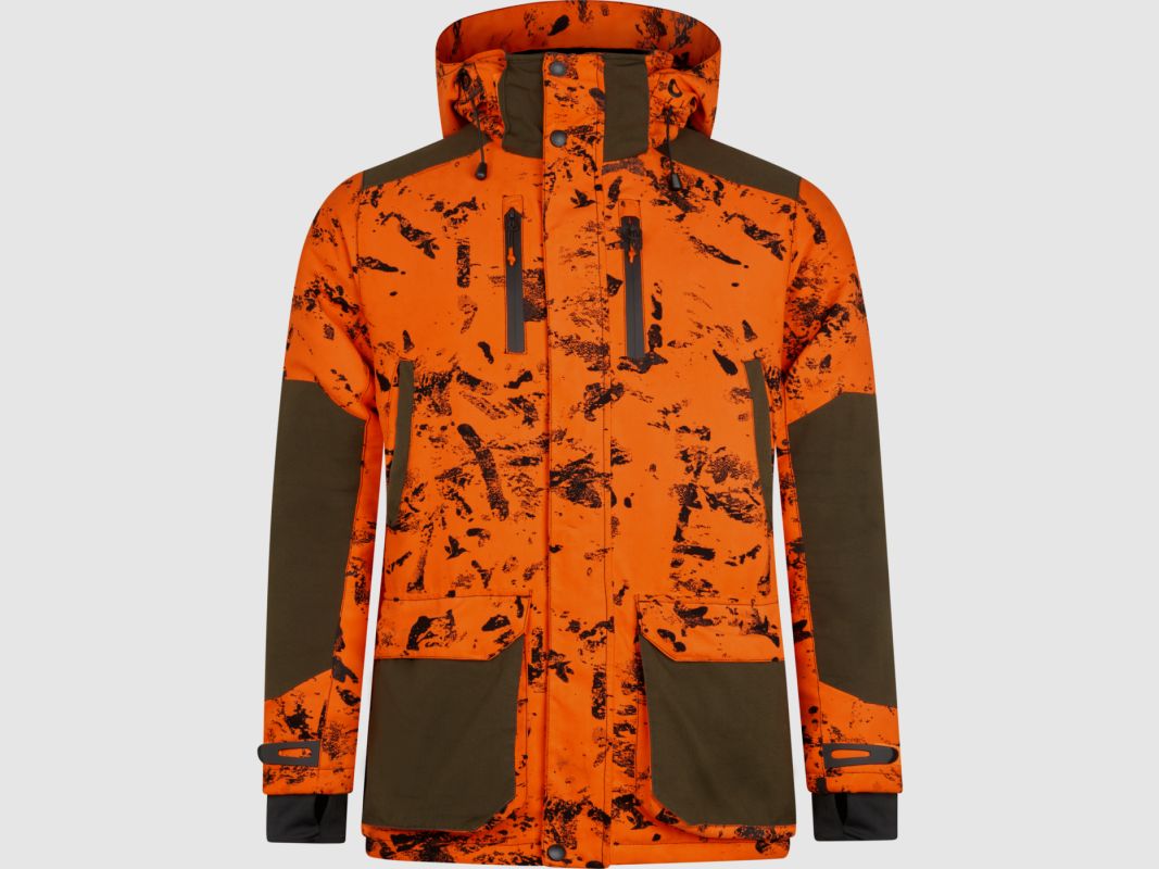 Seeland Herren Jacke Helt Shield InVis orange blaze