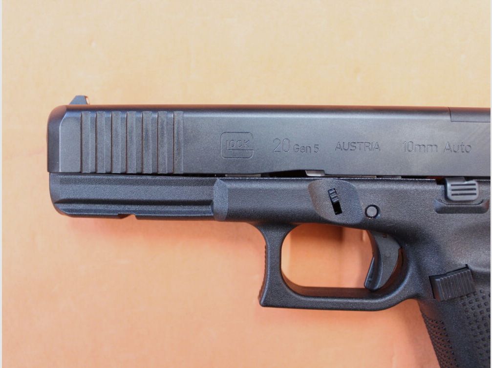 Glock Ha.Pistole 10mmAuto Glock 20 Gen5 MOS FS Lauf 117mm Modular Optic System für Red Dot Sight