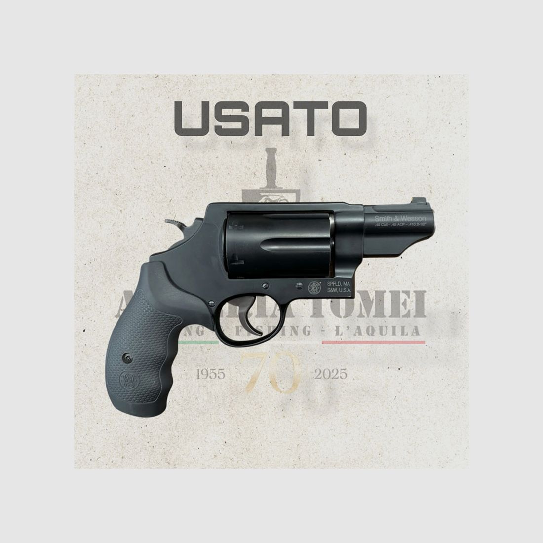 GEBRAUCHT – REVOLVER – SMITH & WESSON MOD. GOVERNOR | 2,75″ Kal. 45 ACP/45 COLT/410 GA, Bild 2 von 5