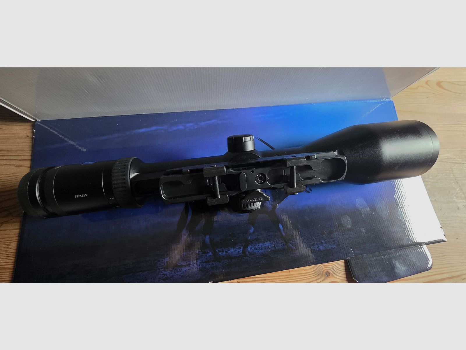 Zeiss Victory HT 3-12x56 con riel Dentler + montaje Picatinny – OVP