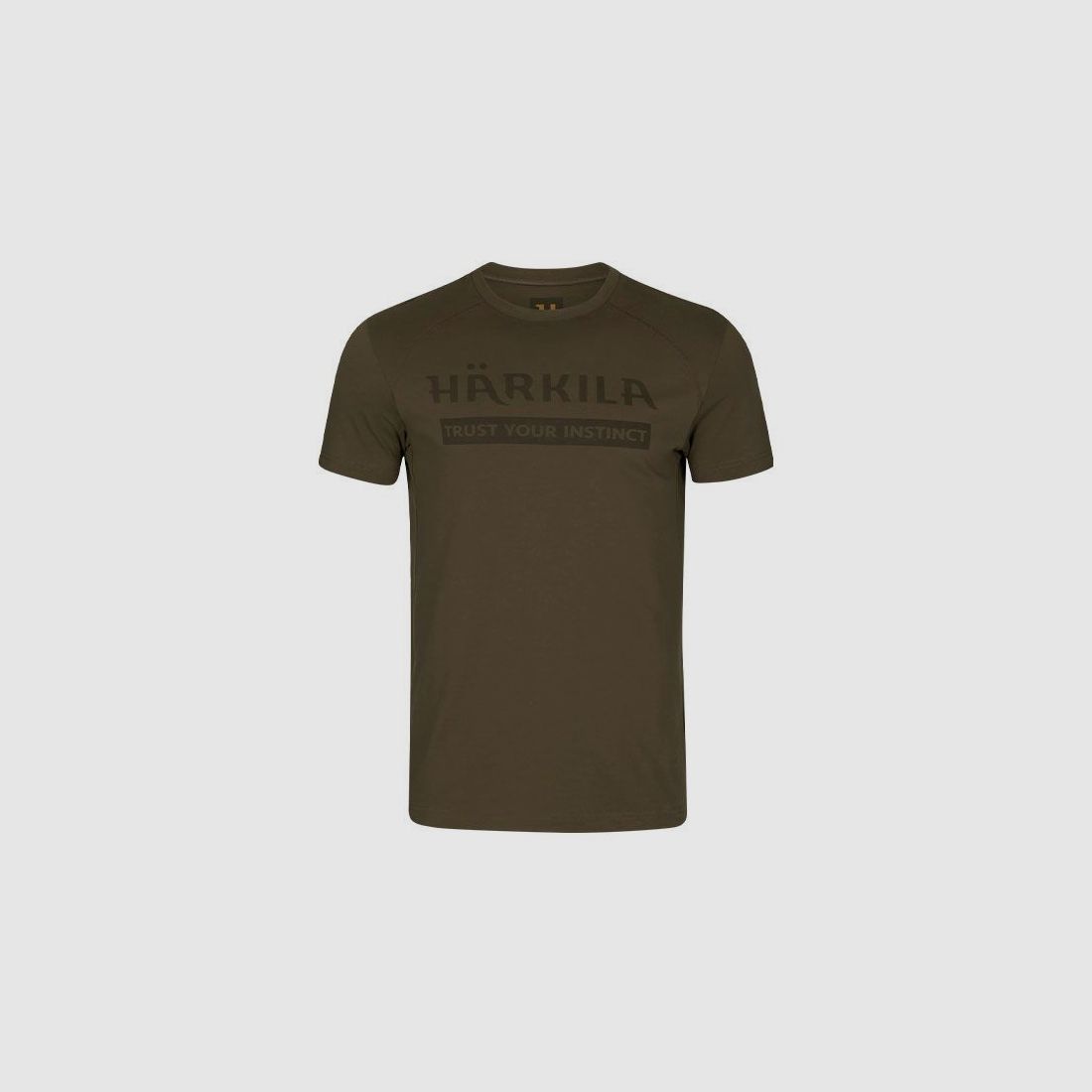 Härkila H-T-Shirt Logo Kurzarm | willow green, Bild 2 von 4