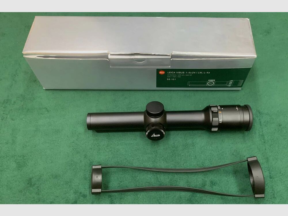 Leica Visus 1-4x24 i LW con riel, mate