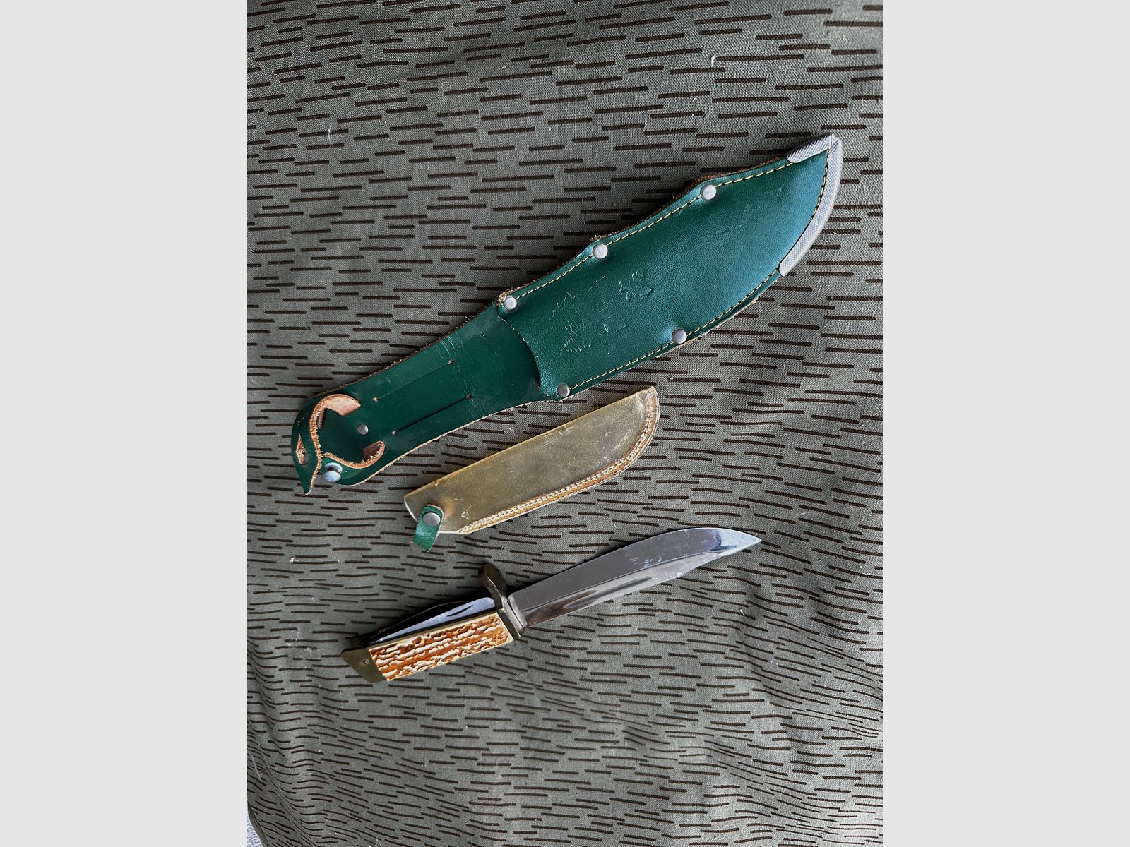 Waidbesteck Jagdmesser DDR Mühlhausen 