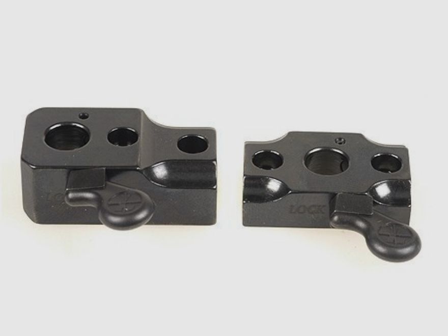 Leupold QR basi 2 pezzi lucide nere per Mauser 98