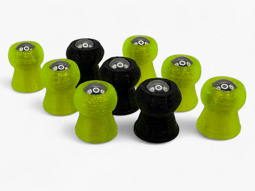 50x Diabolos sample set, 9mm, CAL .357, reusable, AEA HP Max