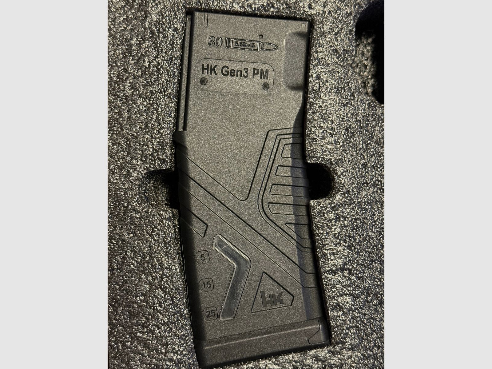 NUEVO! Heckler & Koch HK416 A5 Airsoft Full Metal MosFet S-AEG 6mm BB negro