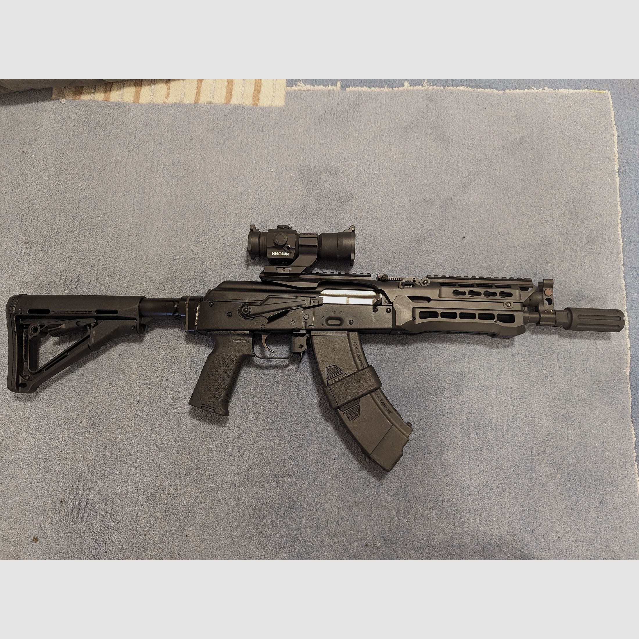 CAA Tactical XRS74YG AK47 74 Picatinny Hand Guard Rail System AK 74, AK 100, AKM, AKMS Handguard Handschutz