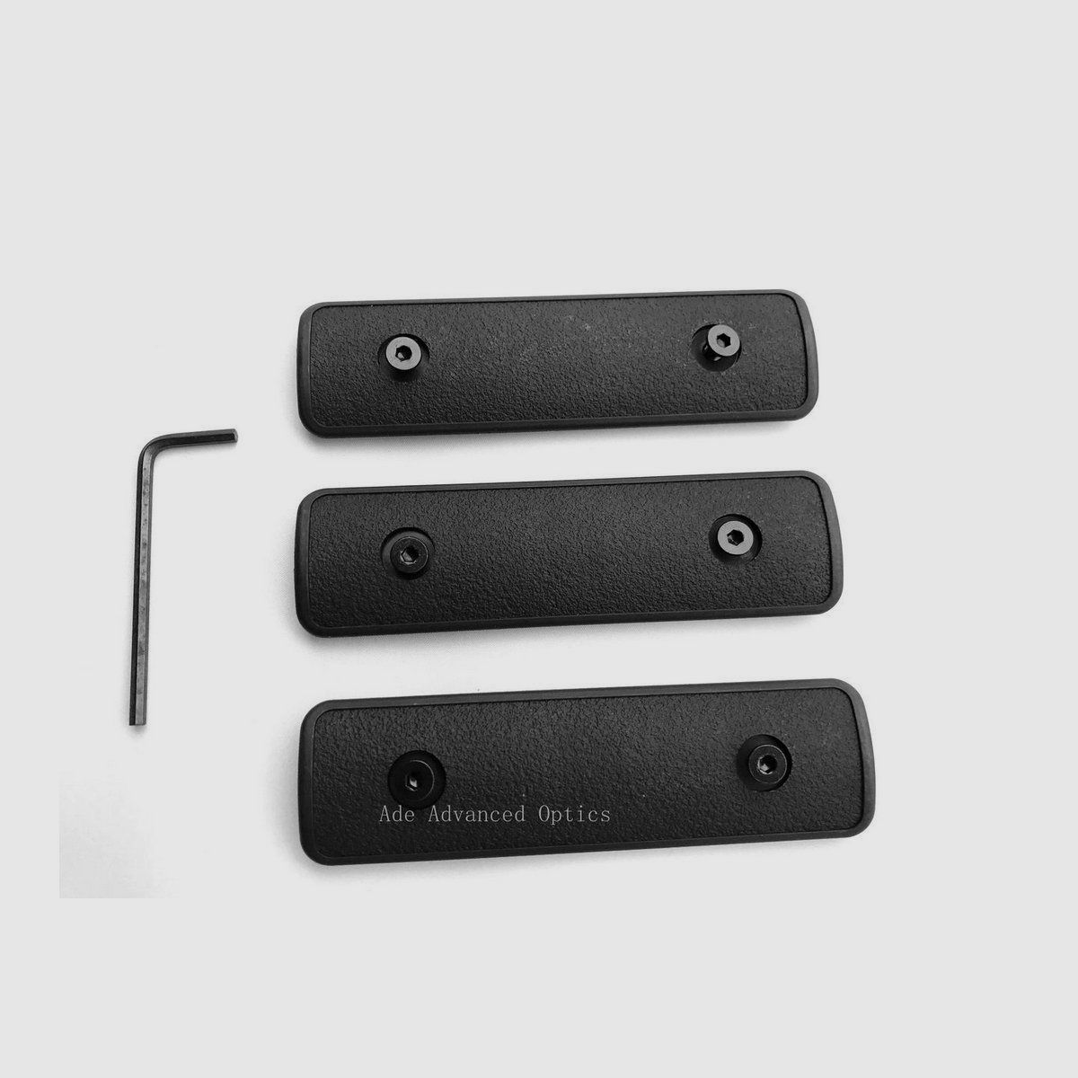 ADE Set mit 3 Stück schwarzen 10 cm Keymod Handschutzabdeckungen, Bild 4 von 12