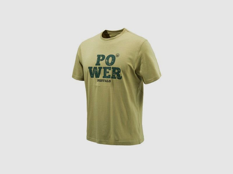 BERETTA T-SHIRT MEN'S SAFARI BUFFALO BRONZE TS122 07238, image 1 of 6