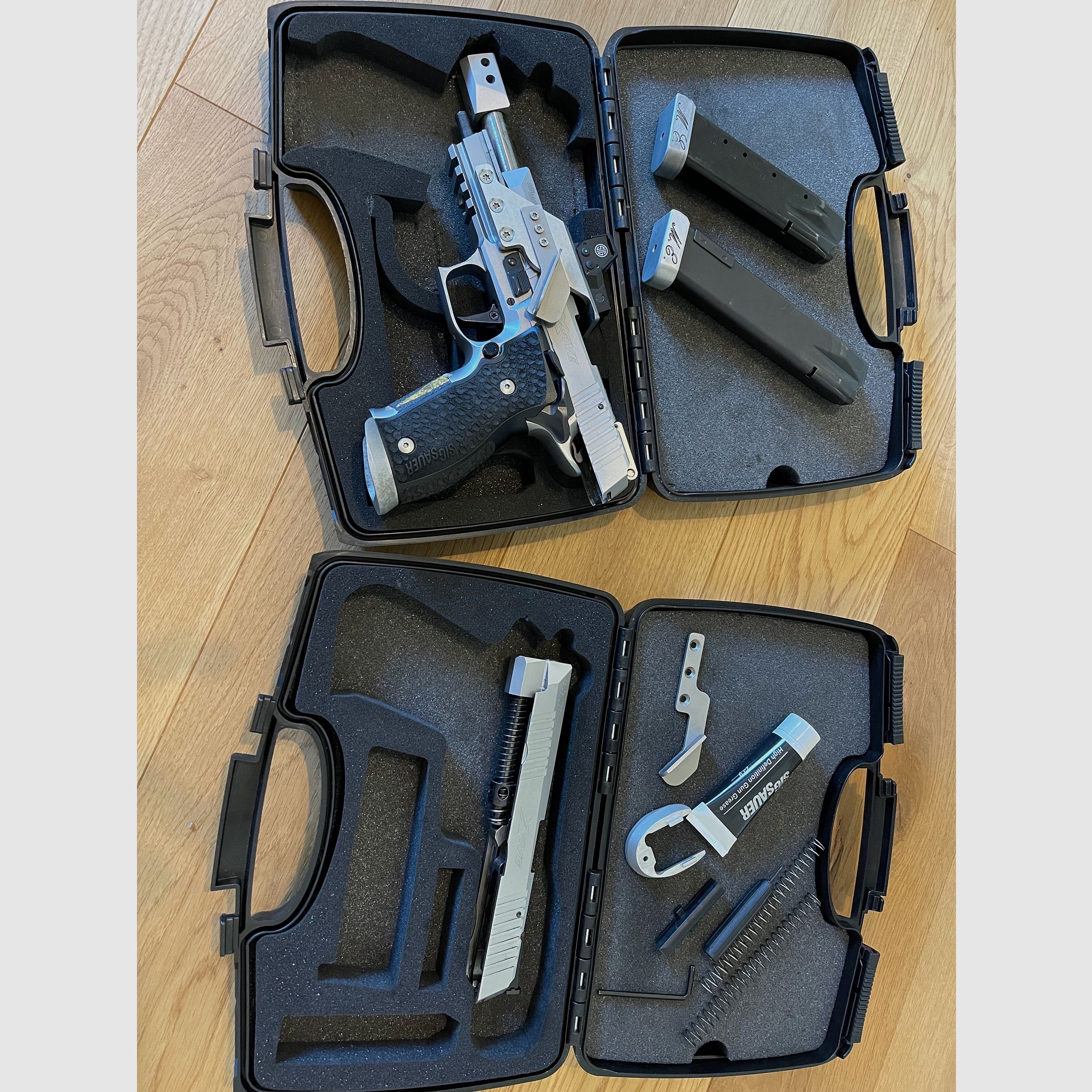 SIG Sauer Pistole P226 X-Five Supermatch Racegun HB-Q Umbau 