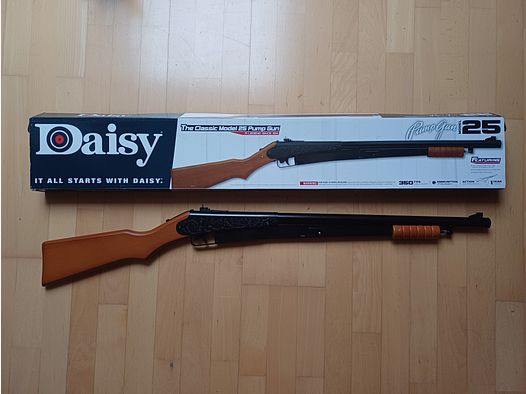 Daisy Model 25 Pump Gun so gut wie neu