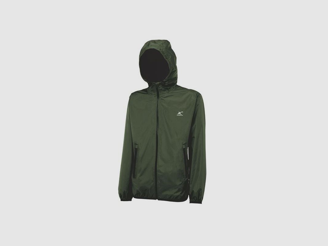 Waterdichte groene jas Konustex mod. Amodo art.0283, afbeelding 2 van 2