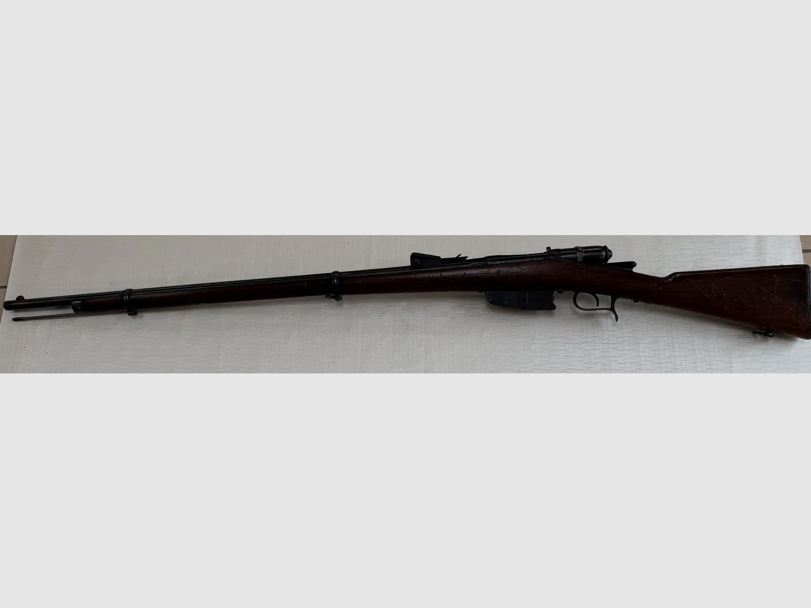 Vetterli-Vitali Infanteriegewehr Modell 1870/87 im Kaliber 6,5 Carcano
