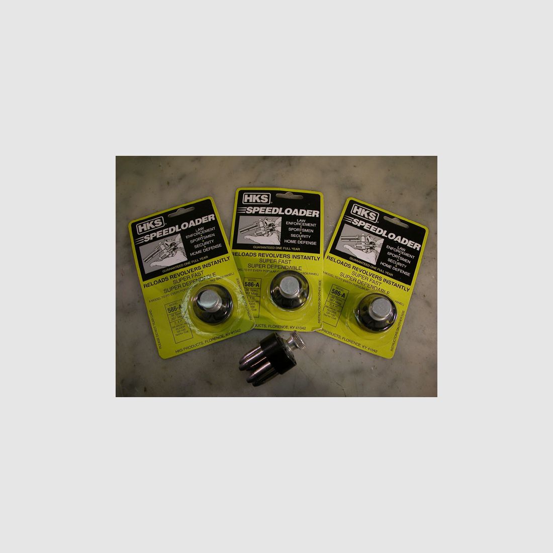 HKS Speedloader Mod. 586(A), 3 pezzi