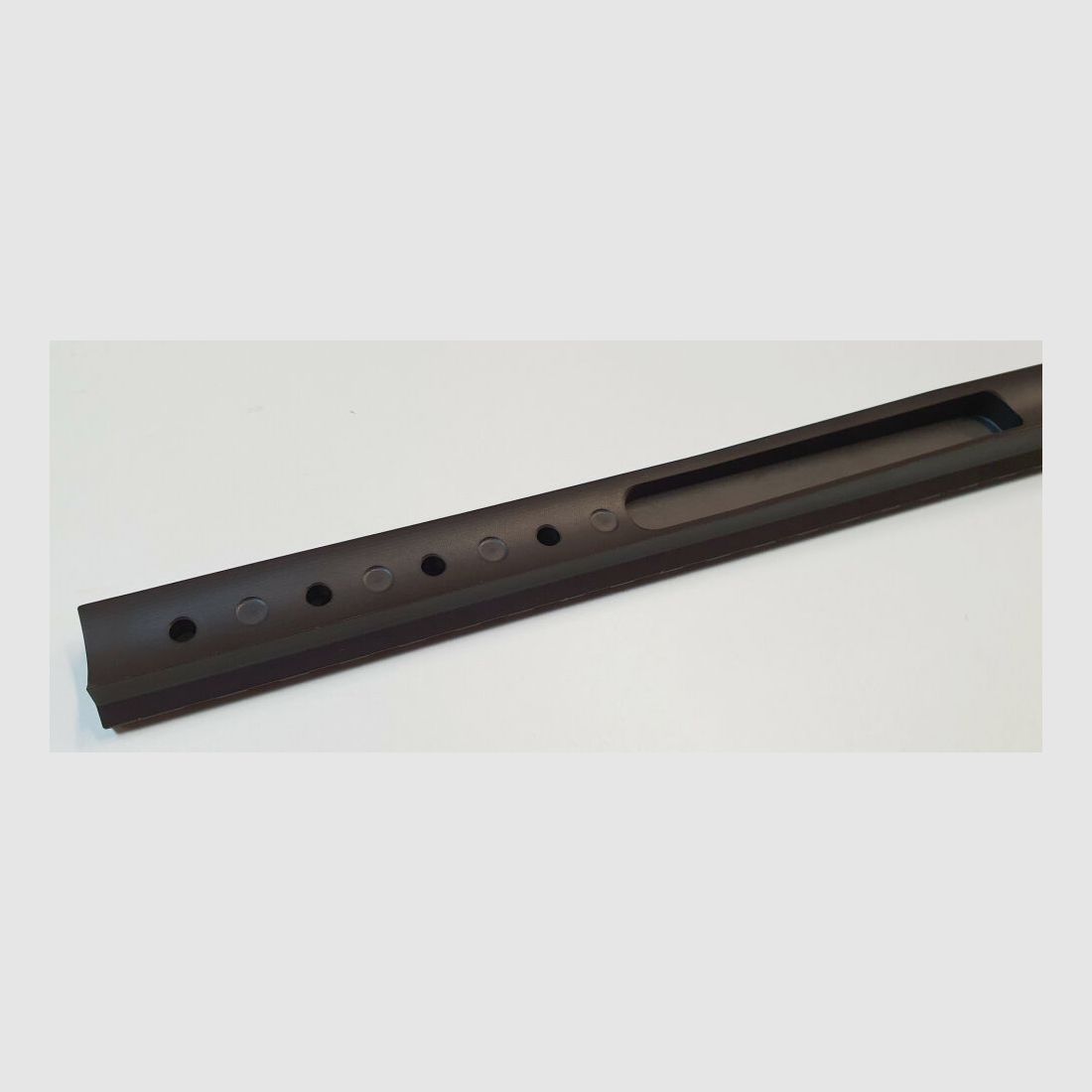 MHS Picatinny rail do BERGARA BA 13, stal, matowy czarny, 260mm, ekstra długi, Niemcy
