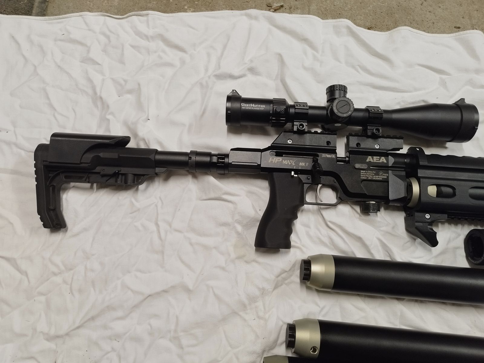 AEA HP Max MK 2 - Mega Set Jads silencer with compressor and accessories