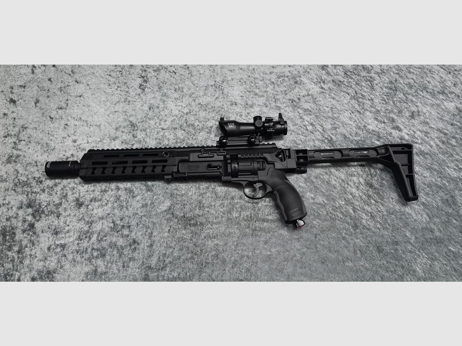 Tactical Kit für Umarex TR 50 Conversion Kit+TR 50+Red Dot+X-Tracer