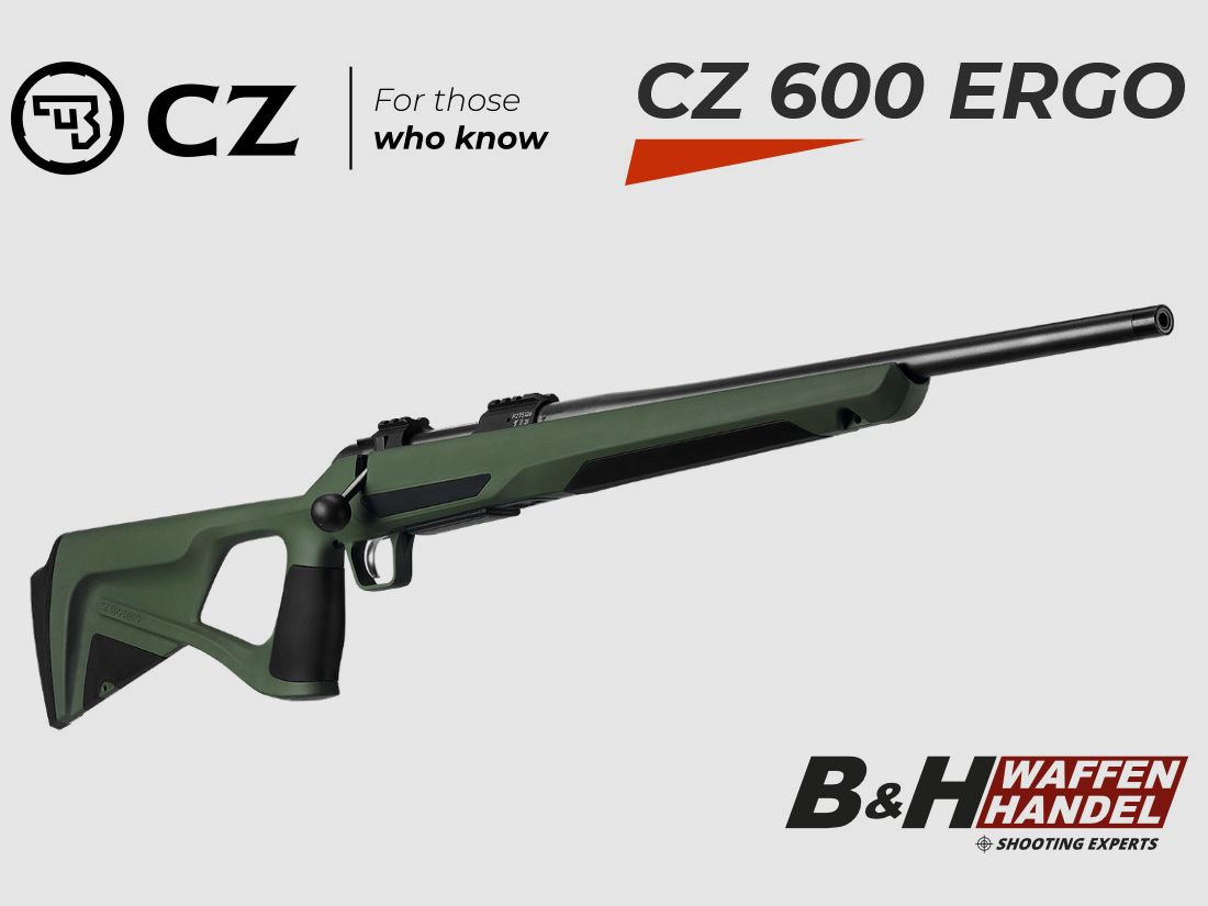CZ 600 Ergo Lochschaft Repetierer Repetierbüchse