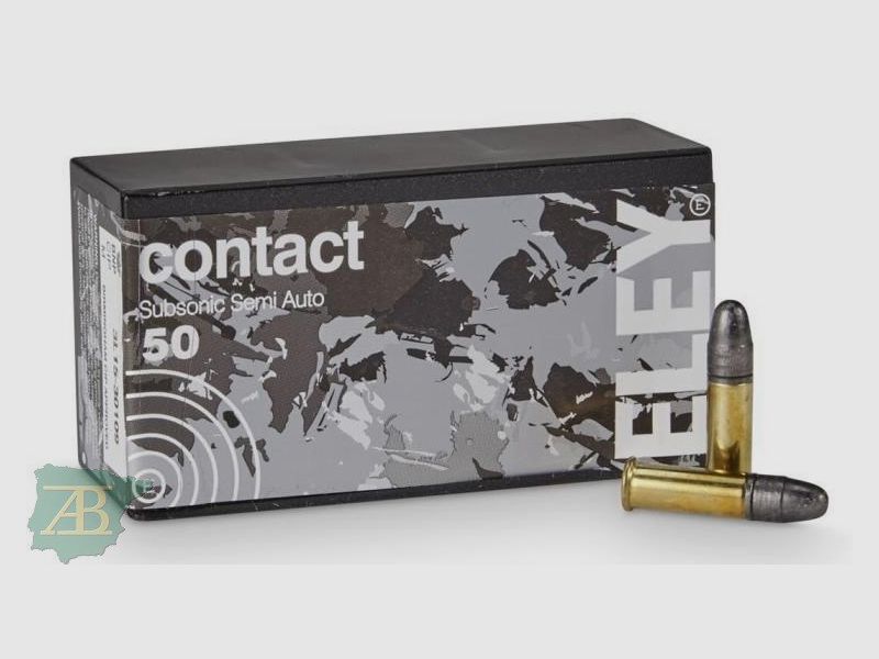 Büchsenmunition Kurzwaffe ELEY .22 LR CONTACT