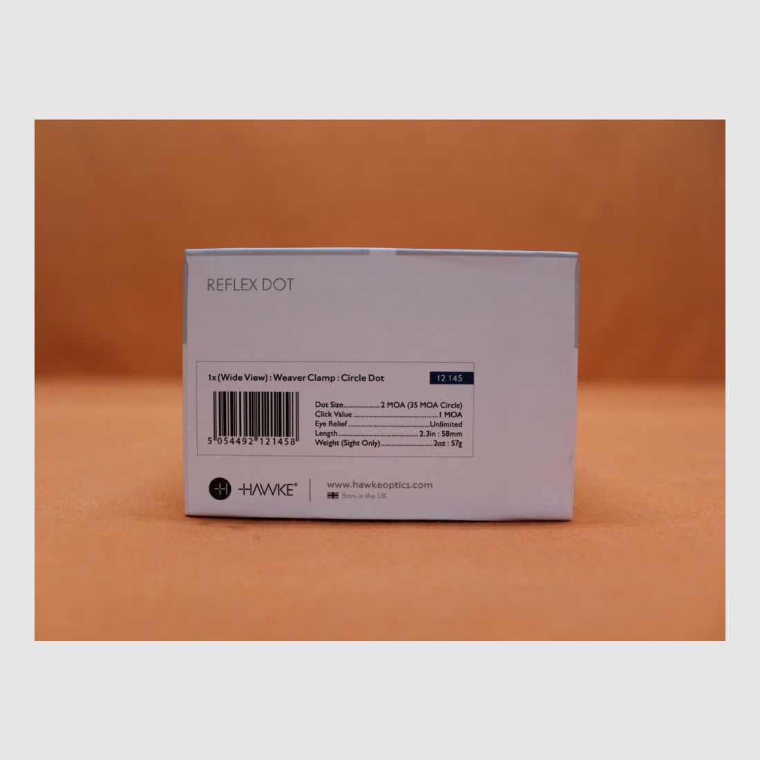 HAWKE HAWKE Celownik Reflex Dot 1x30 (12145) Celownik punktowy Circle Dot 2MOA Punkt/ 35MOA Okrąg/ 1MOA Klik