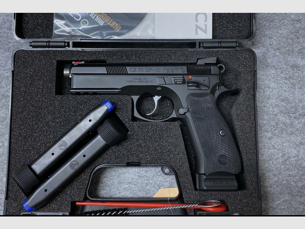 CZ Uhersky Brod 75 SP-01 Shadow 9mmLuger
