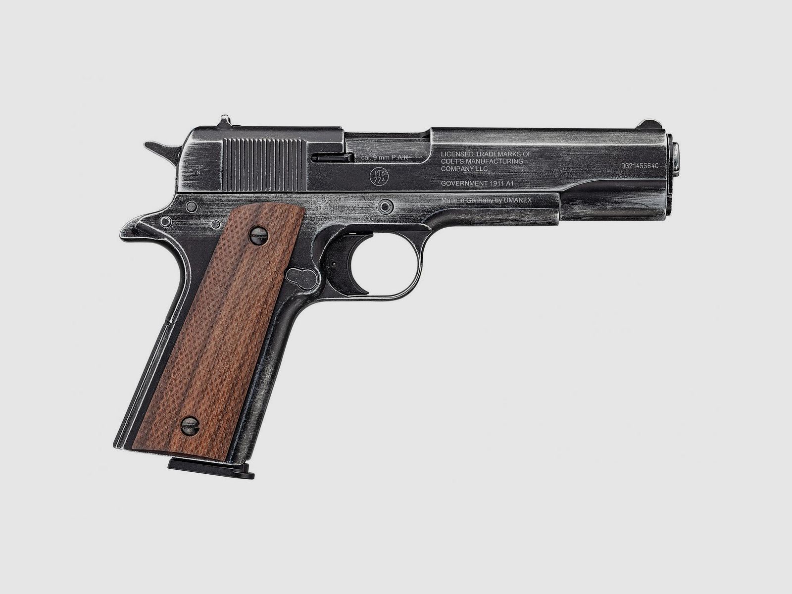 Colt Government Mod. 1911 – Fini Antique – 9mm P.A.K., image 2 sur 2