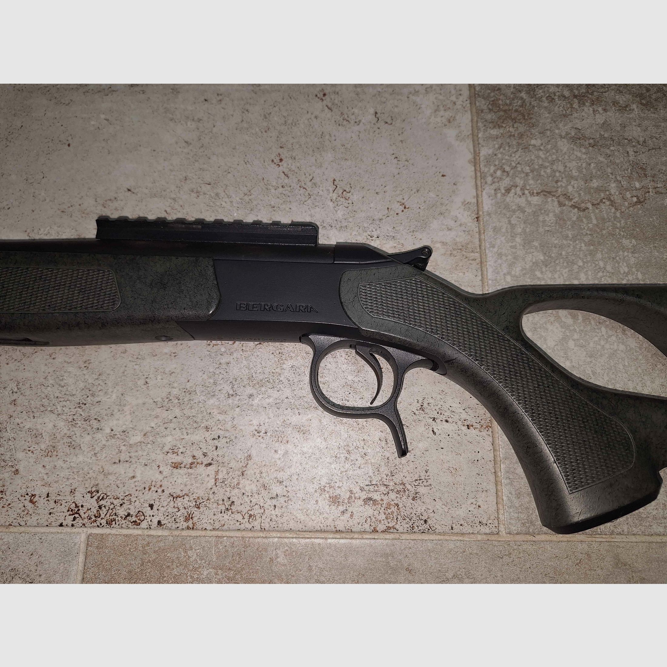  Bergara Kipplaufbüchse BA 13 TD  TH Green .223 Rem  inkl. Schalldämpfer Hausken Xtrem MK2