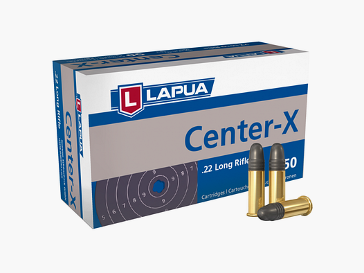 22 LR Lapua Center-X LRN VE50