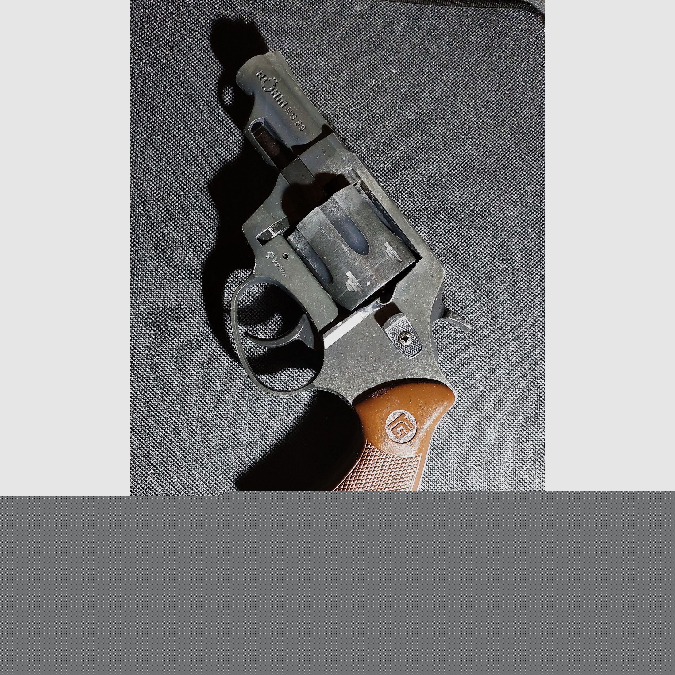 Röhm RG79 Schreckschuss Revolver brüniert (PTB 451) Rg 79
