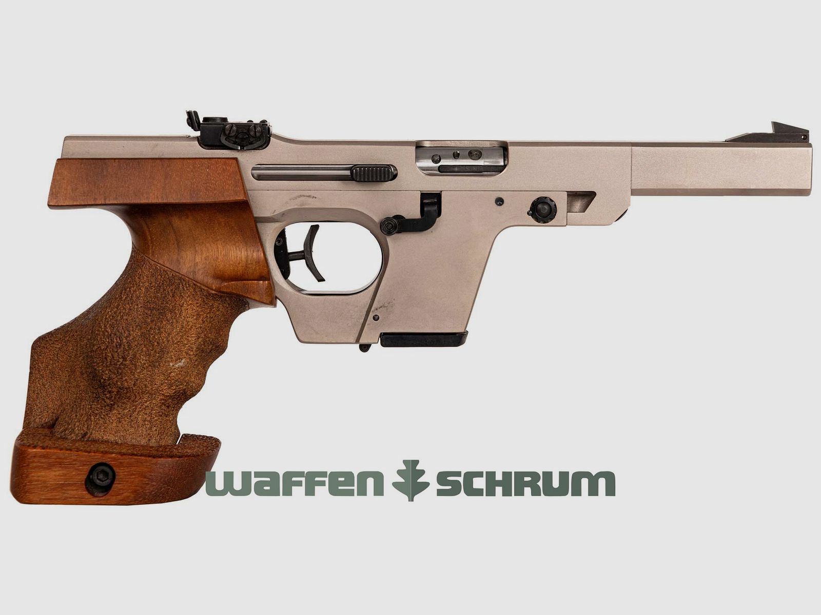 Walther GSP , Sportgriff rechts, 5x Magazine, Werkzeug, .22lr