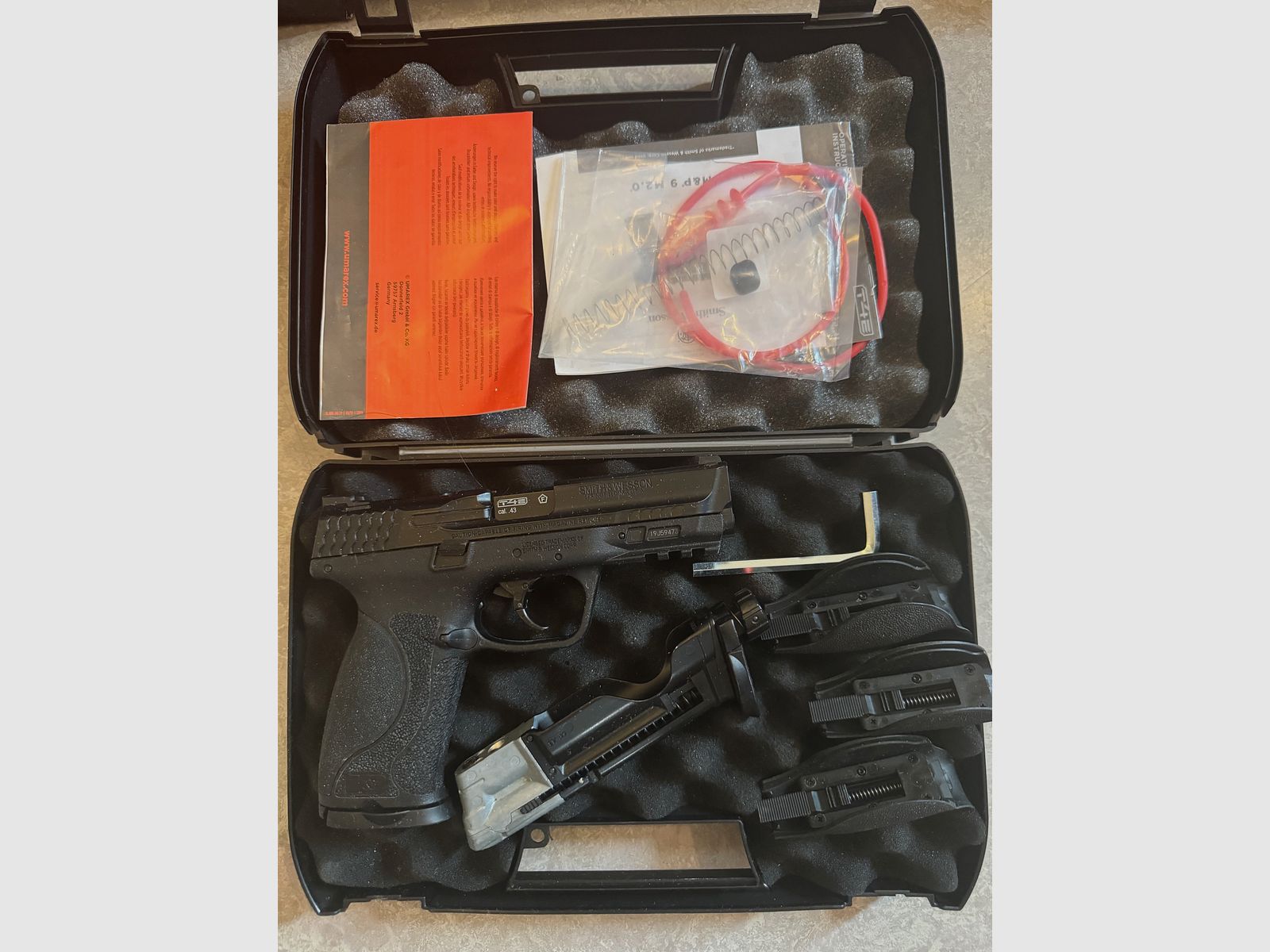 T4E Smith & Wesson M&P9 2.0 RAM cal. .43 inkl. Zubehörpaket