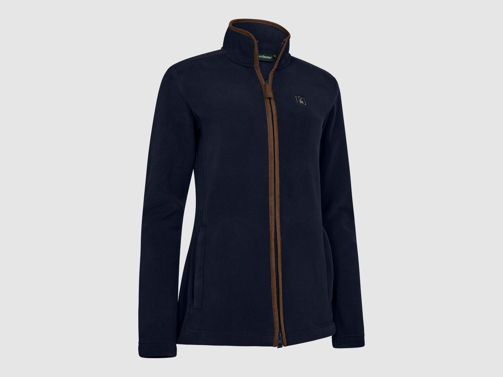 Lady Cumbria Fleece Jacke - Dark Blue – Kleidergröße Damen: 44