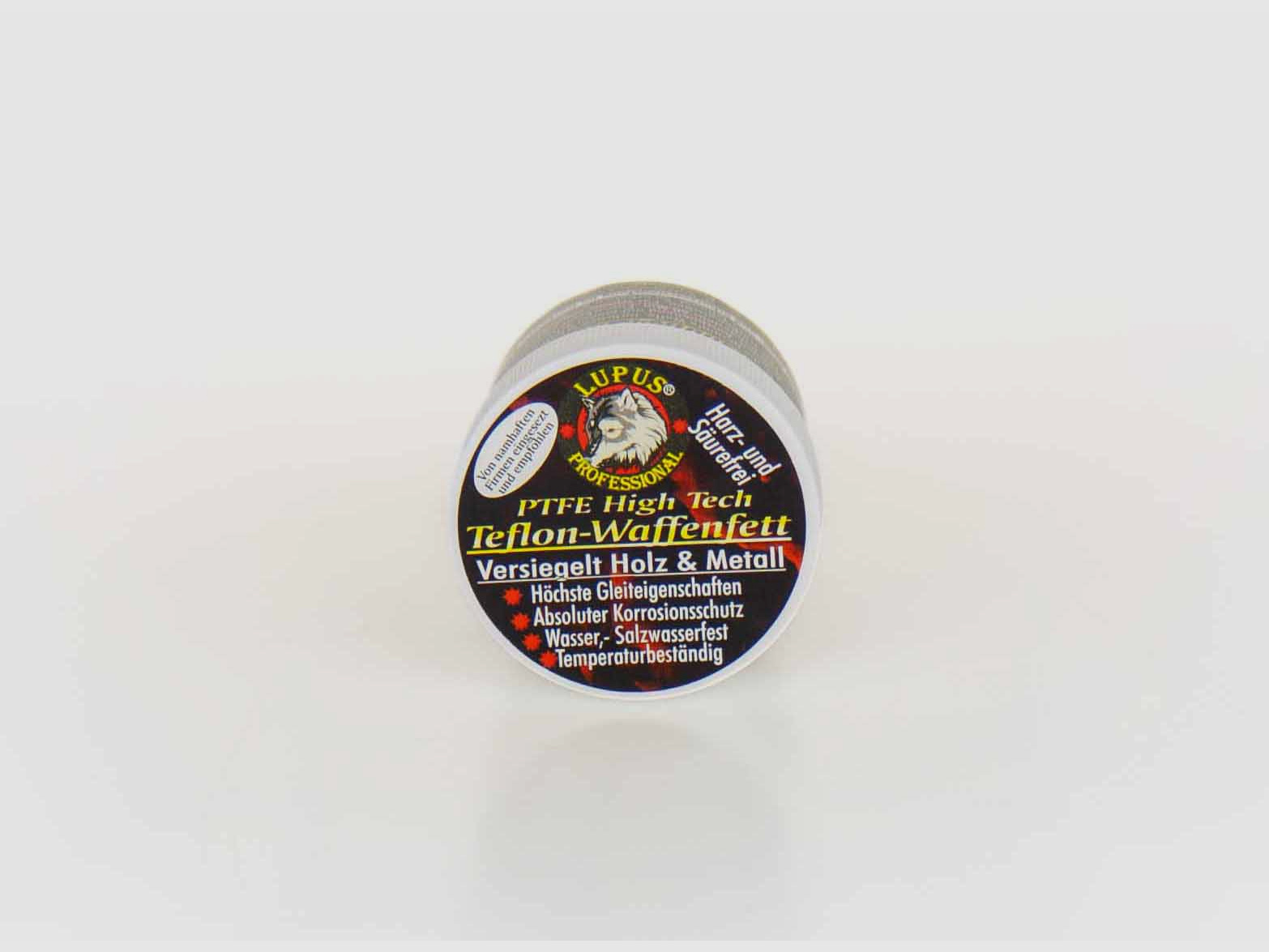 Teflon Waffenfett - LUPUS – Inhalt: 50 g