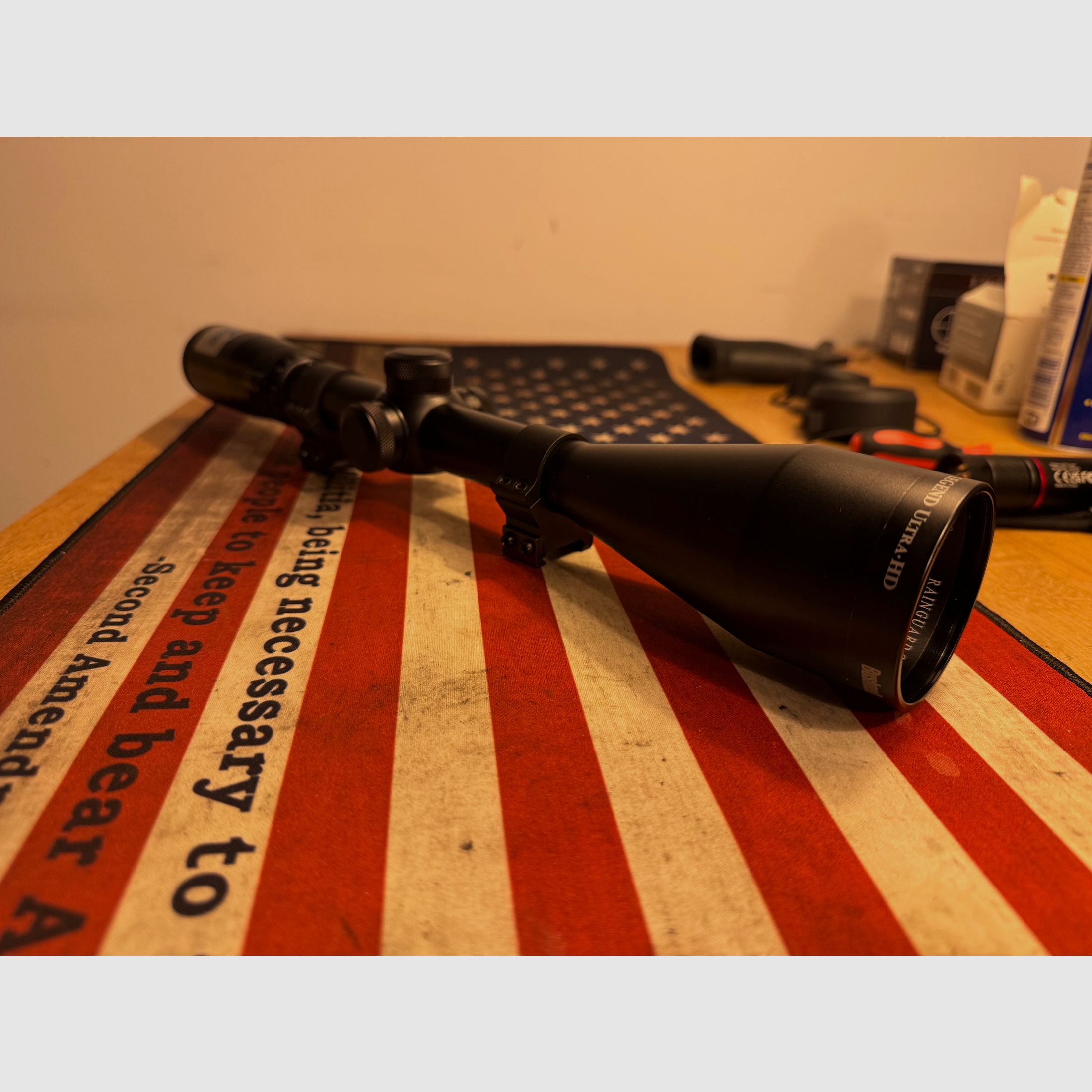 Bushnell Legend UHD 3-9X50 Multi-X mit Montageringen von Leupold