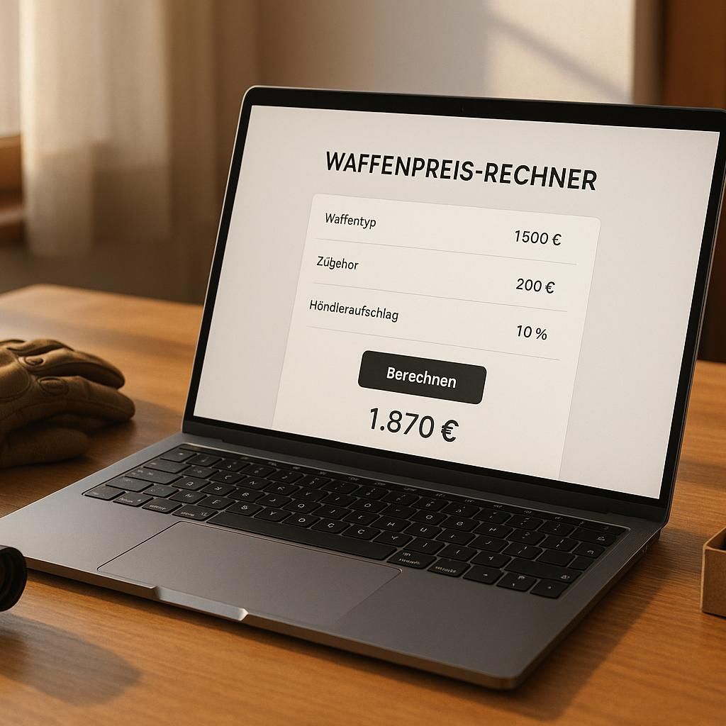 Waffenpreis Rechner: Kosten im Blick