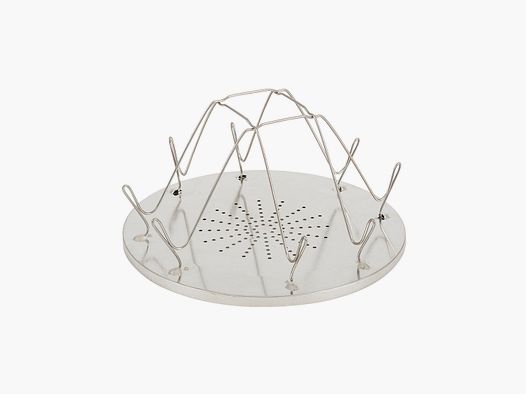 Highlander Camping Toaster Edelstahl