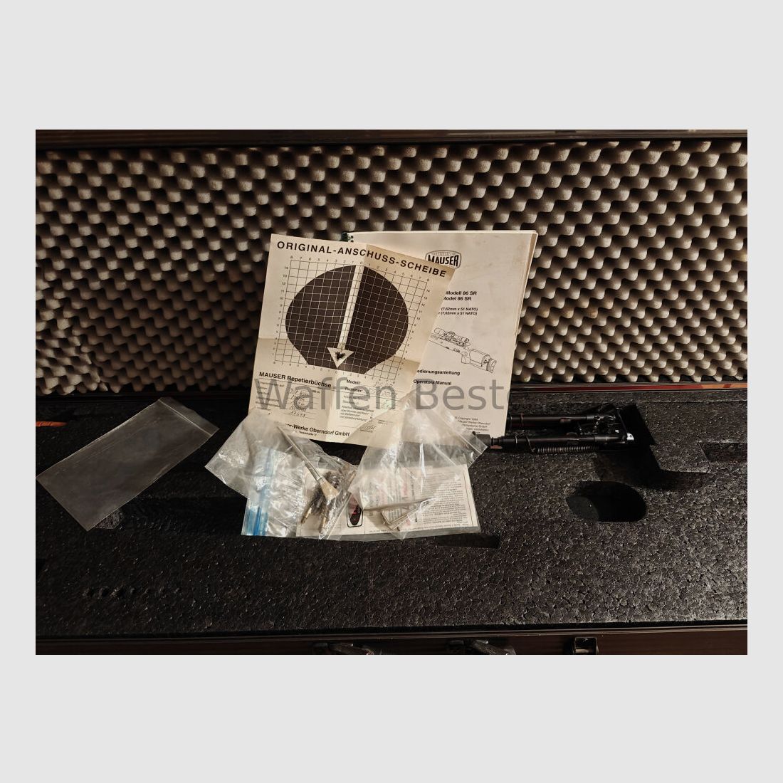 Set complet de fusil de précision Mauser 86SR