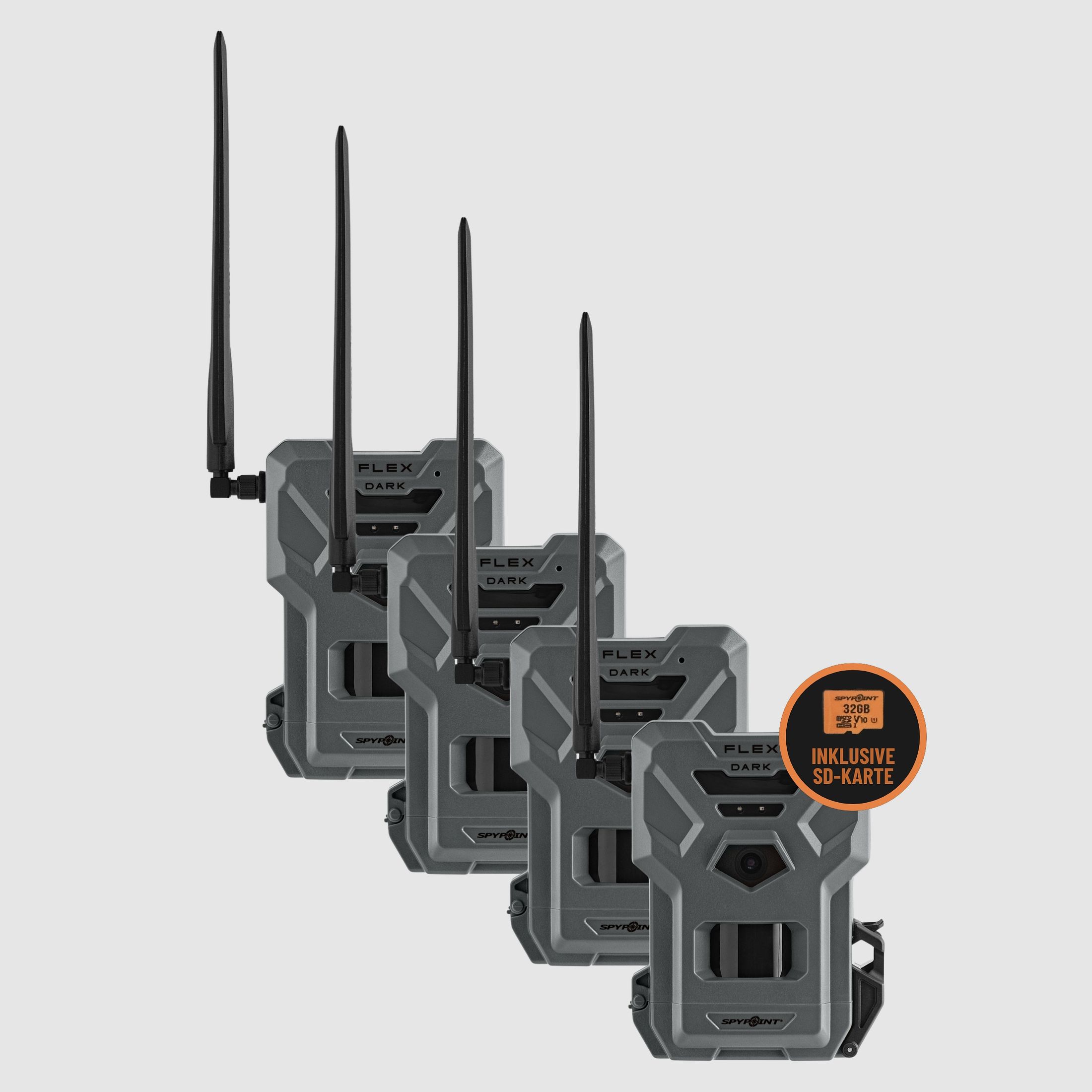 Zestaw 4 sztuk SPYPOINT FLEX-DARK