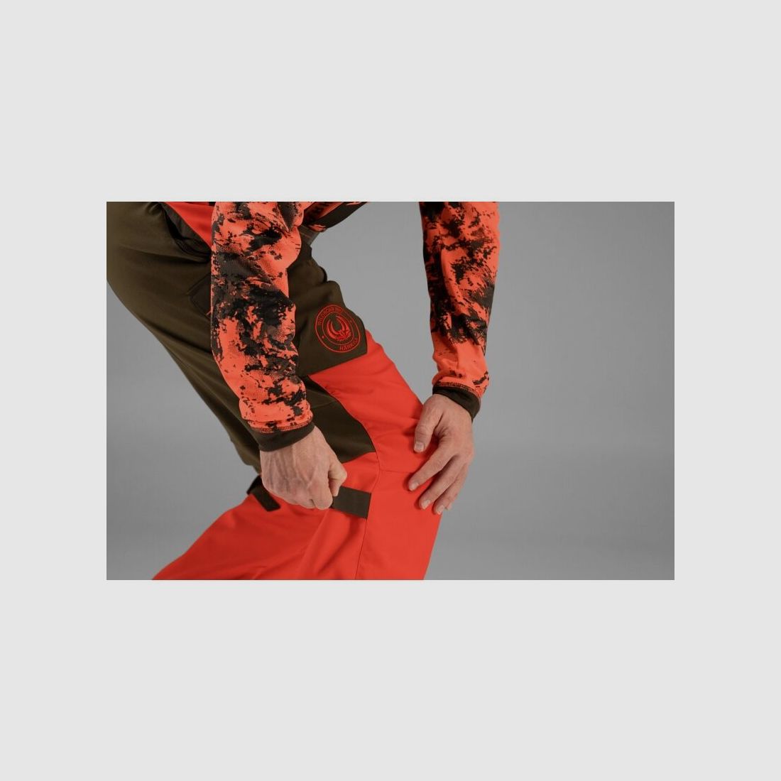 Härkila Herren Hose Wildboar Pro Orange blaze/Willow green