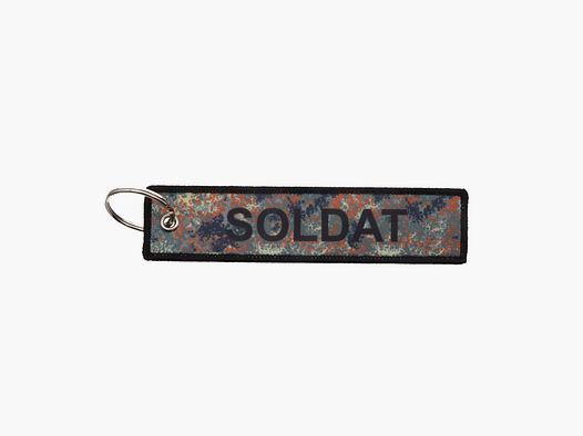BW Flecktarn keychain - Soldier