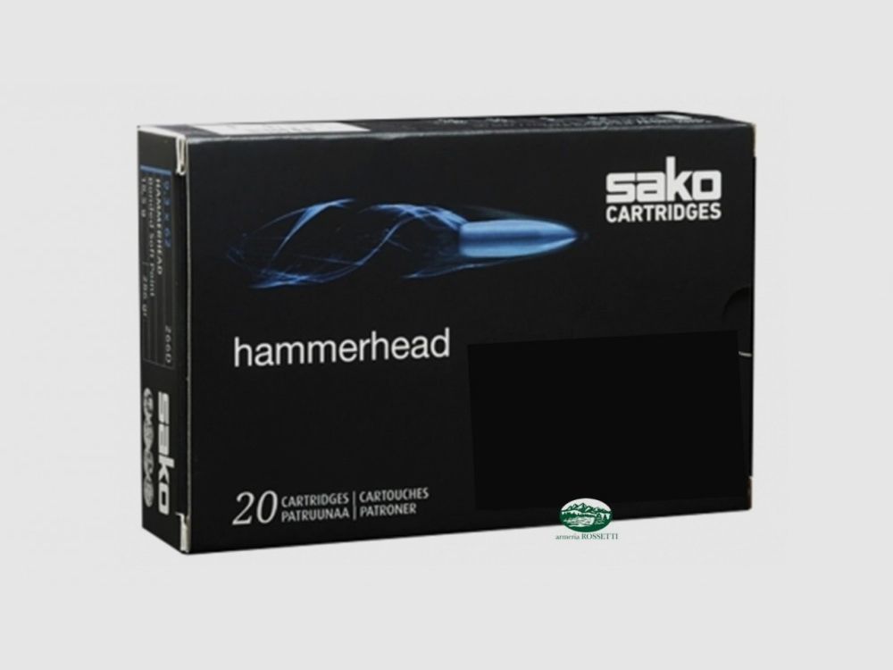 SAKO Munition Kal. 6,5X55 SE 156 gr. HAMMERHEAD 123H