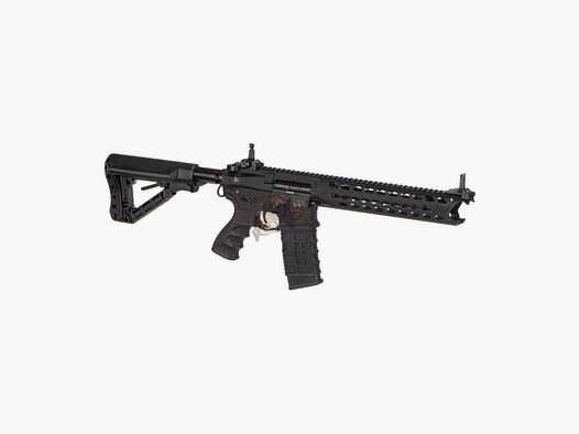 G&G GC16 Predator con ETU in nero Airsoft S-AEG libero da 18