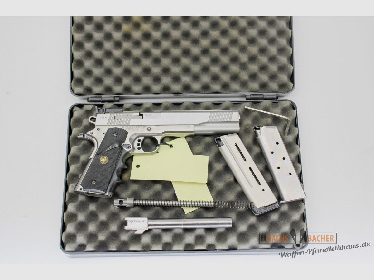 Pistole KPS Omega Match 6\" Kal. .45 ACP mit mit Wechsellauf 10mm Auto
