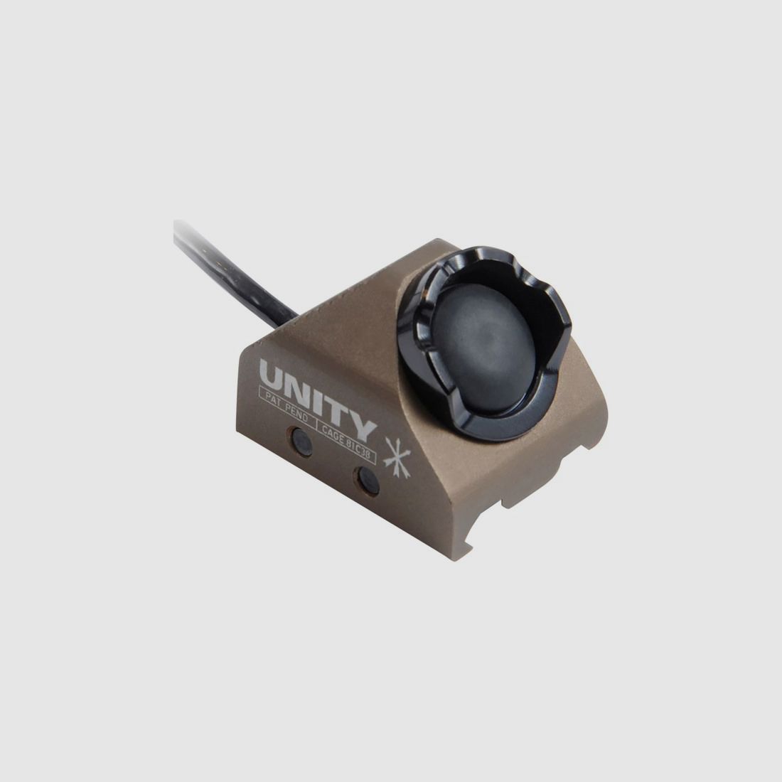 UNITY TACTICAL PICATINNY SINGLE LEAD LASER 7″, FDE, image 1 of 2