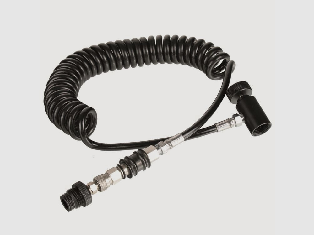 Sistema de remolque de paintball PowAir Smart Slide (negro)