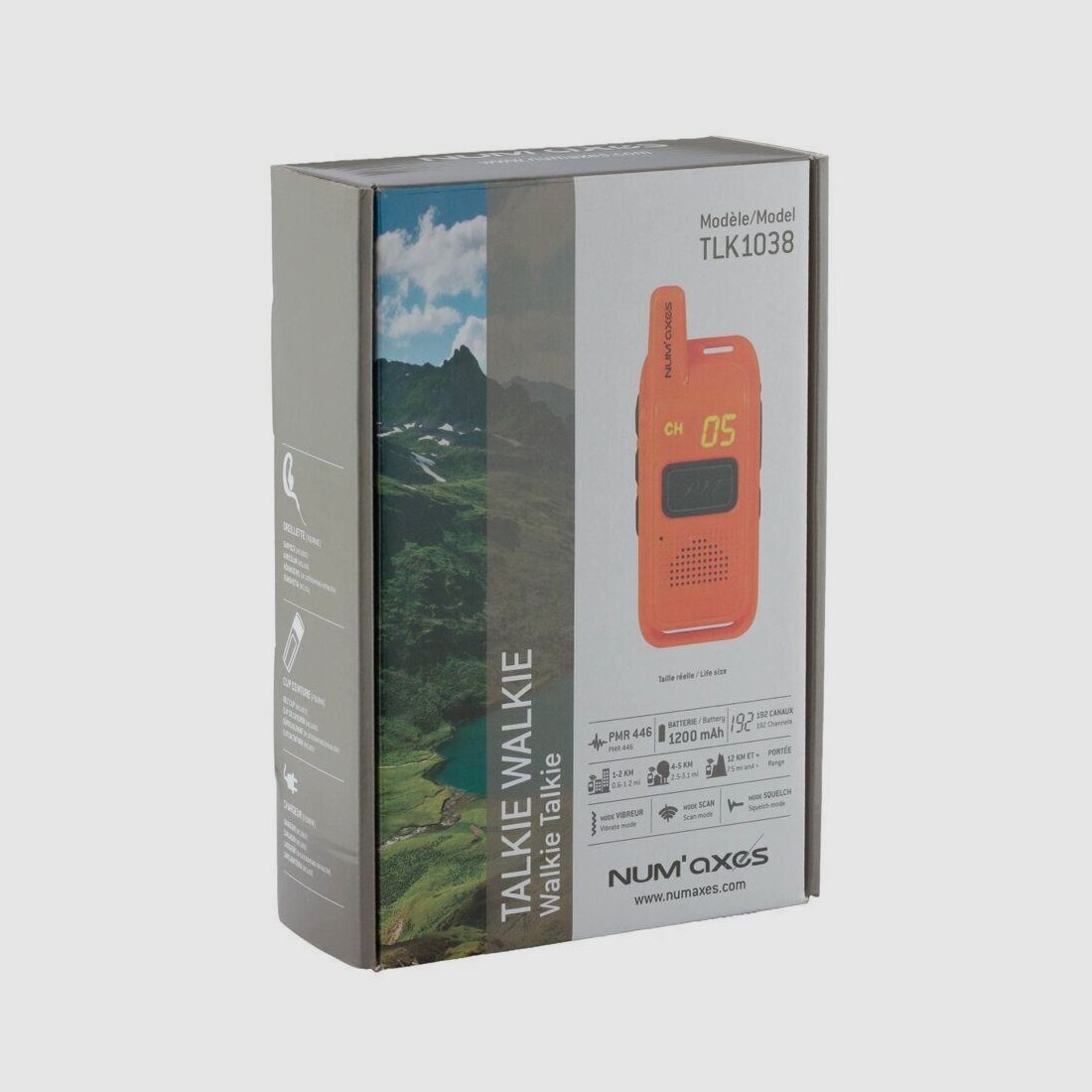 Num&rsquo;Axes Walkie-Talkie TLK1038 Orange, Bild 8 von 9