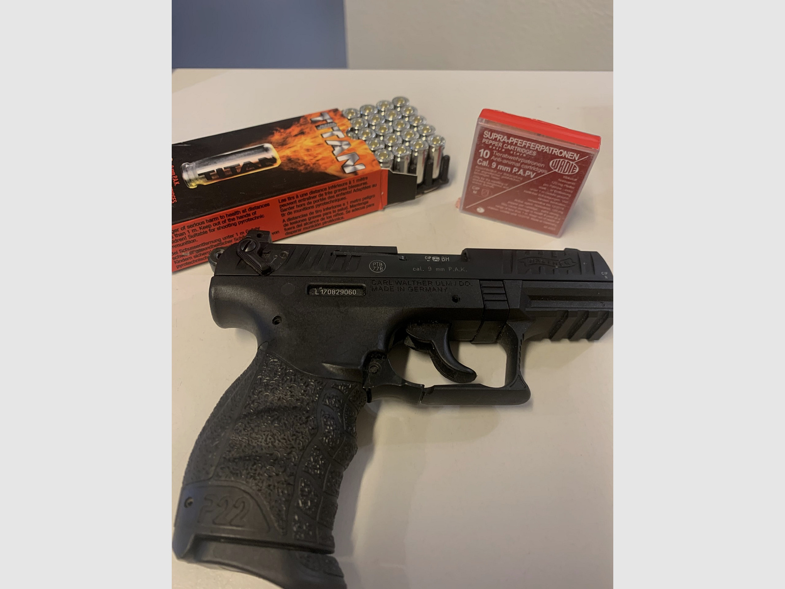 Walther P22 9mm PAK im Bundle
