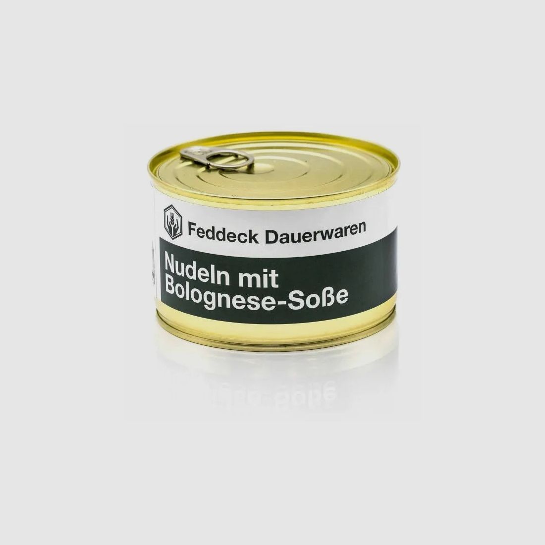 Feddeck Dauerwaren Fertiggericht Dose Nudeln Bolognese 400 g