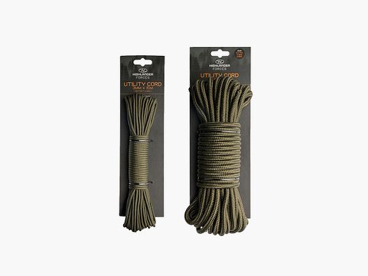 Highlander Forces Abspannleine 3mm x 15m Oliv